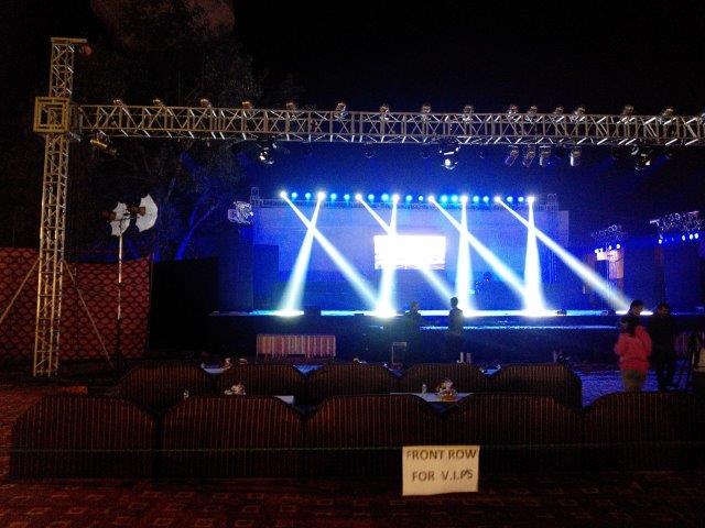 stage and Light setup mysore